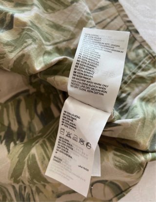 Camisa Hawaiana H&M Talla XS