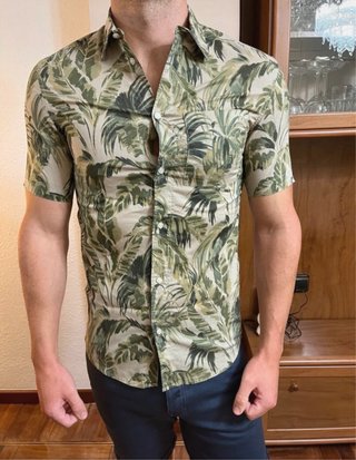 Camisa Hawaiana H&M Talla XS