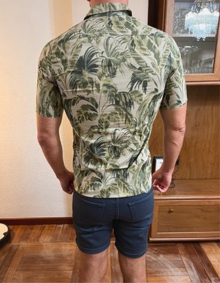 Camisa Hawaiana H&M Talla XS