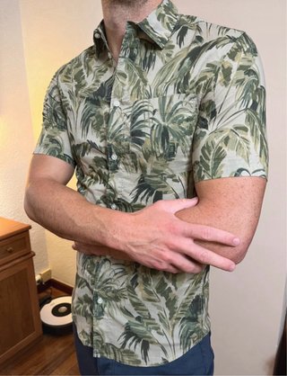 Camisa Hawaiana H&M Talla XS