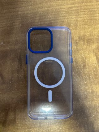Funda iPhone 15 Pro Max MagSafe Azul