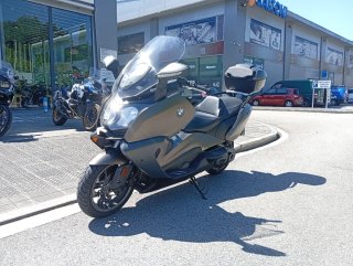 BMW C 650 GT Maxi Scooter beige-marron..
