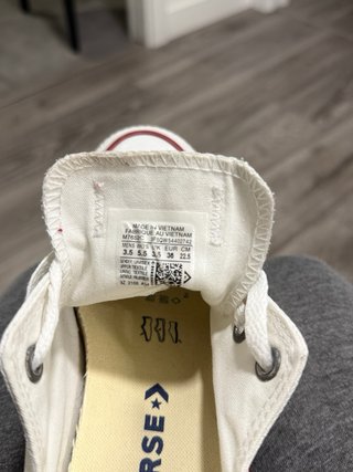 Converse All Star Blancas Talla 36