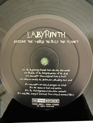 Void Settler, Labyrinth doppio disco LP in vinile