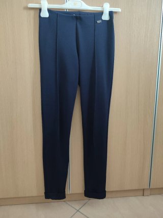Pantaloni blu eleganti