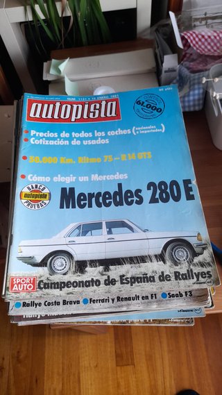 Revista Autopista año 1981