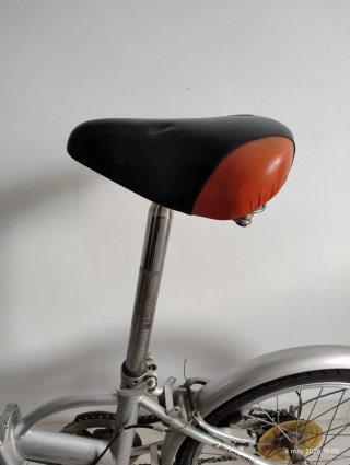 Urge Bicicleta Plegable Boomerang Plata