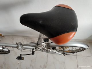 Urge Bicicleta Plegable Boomerang Plata