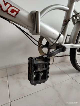 Urge Bicicleta Plegable Boomerang Plata