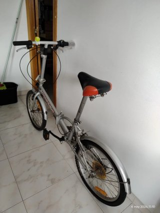 Urge Bicicleta Plegable Boomerang Plata