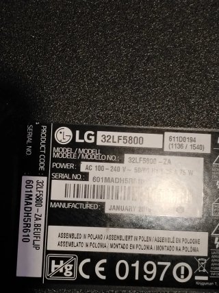 EAX65391401 (3.0) - Fuente de alimentacion - LG