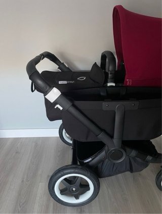 Carro doble bugaboo (capota puede ser verde)