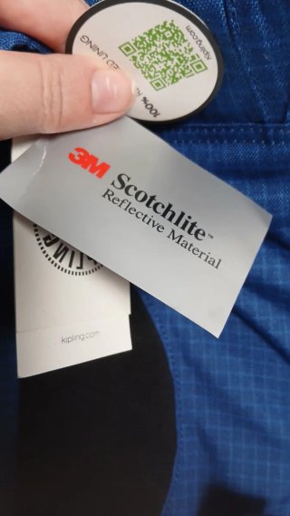 Maletín Kipling Azul/Gris Nuevo