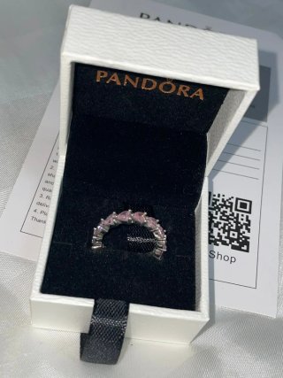 Anillo Pandora Talla 54 Plata