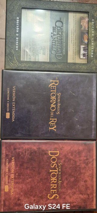 Trilogía El Señor de los Anillos DVD