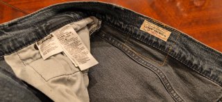 PANTALÓN LEVI'S 502 TM FLEX., AZUL GRISÁCEO, M.