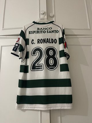 Camiseta Vintage Cristiano Ronaldo 28 Reebok