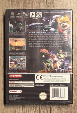 Star Fox Adventures y Assault Nintendo GameCube
