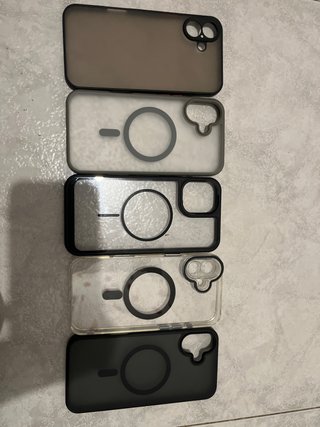 Fundas iPhone 16 plus y algunas para el 15pm