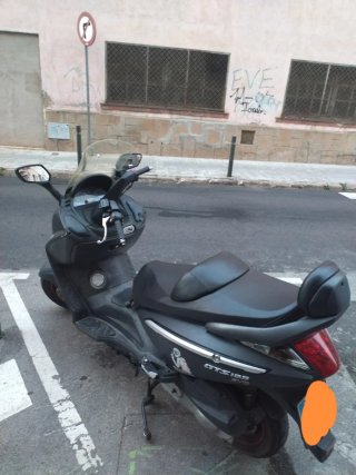 Sym GTS 125 EVO 2014 Negra
