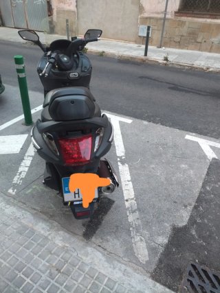 Sym GTS 125 EVO 2014 Negra