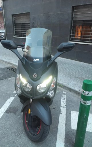 Sym GTS 125 EVO 2014 Negra