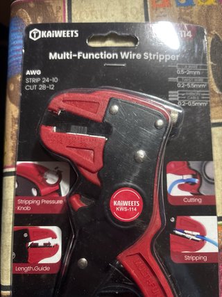 Pelador de cables KAIWEETS 7 multifunción
