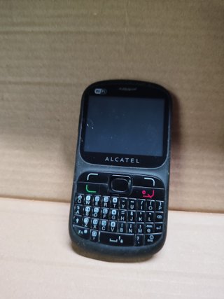Teléfono Móvil Alcatel Negro Usado