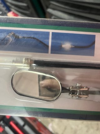 Espejo Inspección BGS con Luz 620mm