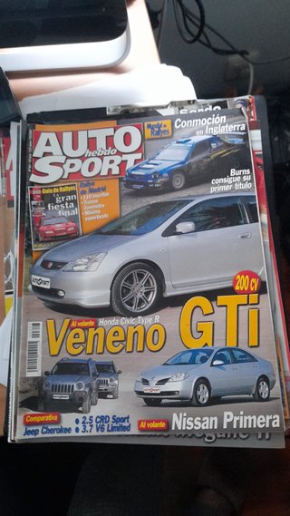 Revista Auto Hebdo Sport año 2001