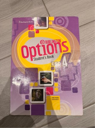 Burlington Options Student Book 4eso