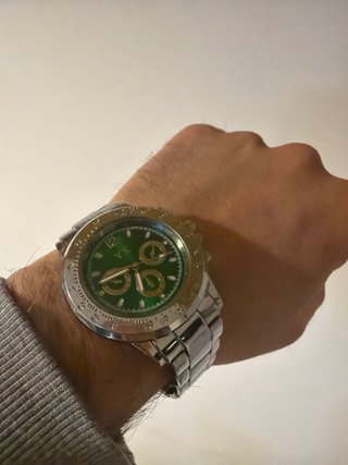 Orologio YX Uomo Analogico Verde