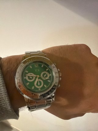 Orologio YX Uomo Analogico Verde