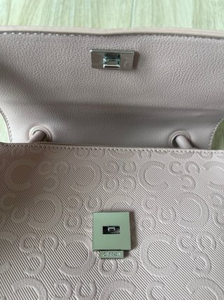 Borsa Carpisa rosa con logo