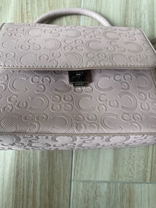 Borsa Carpisa rosa con logo