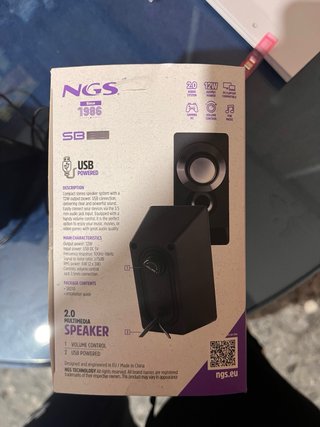 Altavoces NGS SB210 Multimedia USB