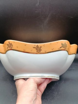 Bol o cuenco grande porcelana Limoges
