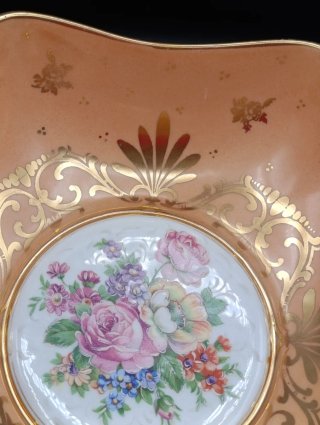 Bol o cuenco grande porcelana Limoges