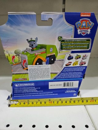 Paw Patrol Rocky Camion Reciclaje Giocattolo