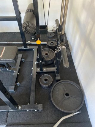 Pack gimnasio profesional completo para casa