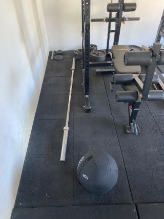 Pack gimnasio profesional completo para casa
