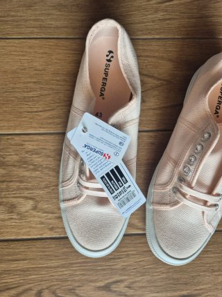 Superga Rosa - Pink Tg. 43 EU, nuove