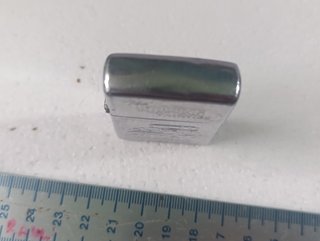 Accendino Zippo E-V 1991 con incisione Txomin