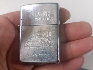 Accendino Zippo E-V 1991 con incisione Txomin