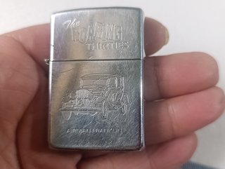 Accendino Zippo E-V 1991 con incisione Txomin