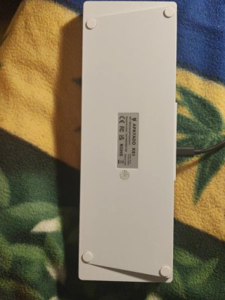 Teclado Mecánico Switches Rojos Blanco