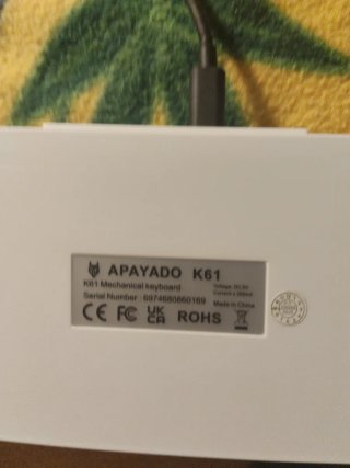 Teclado Mecánico Switches Rojos Blanco