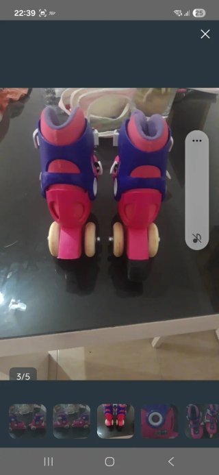 Patines Oxelo 3 Ruedas Niña Talla 3