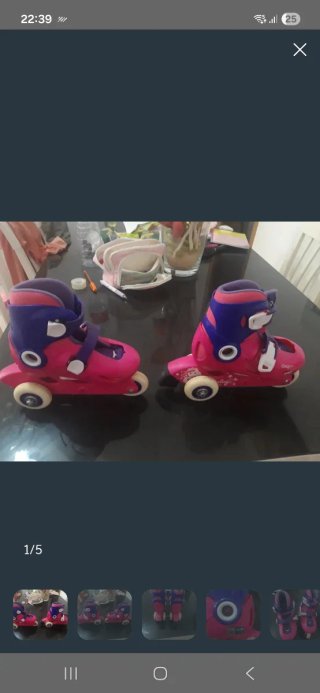 Patines Oxelo 3 Ruedas Niña Talla 3