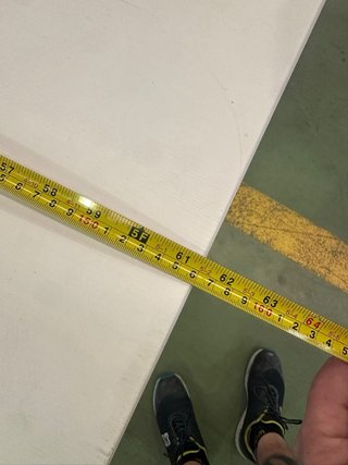 Aparador blanco de madera